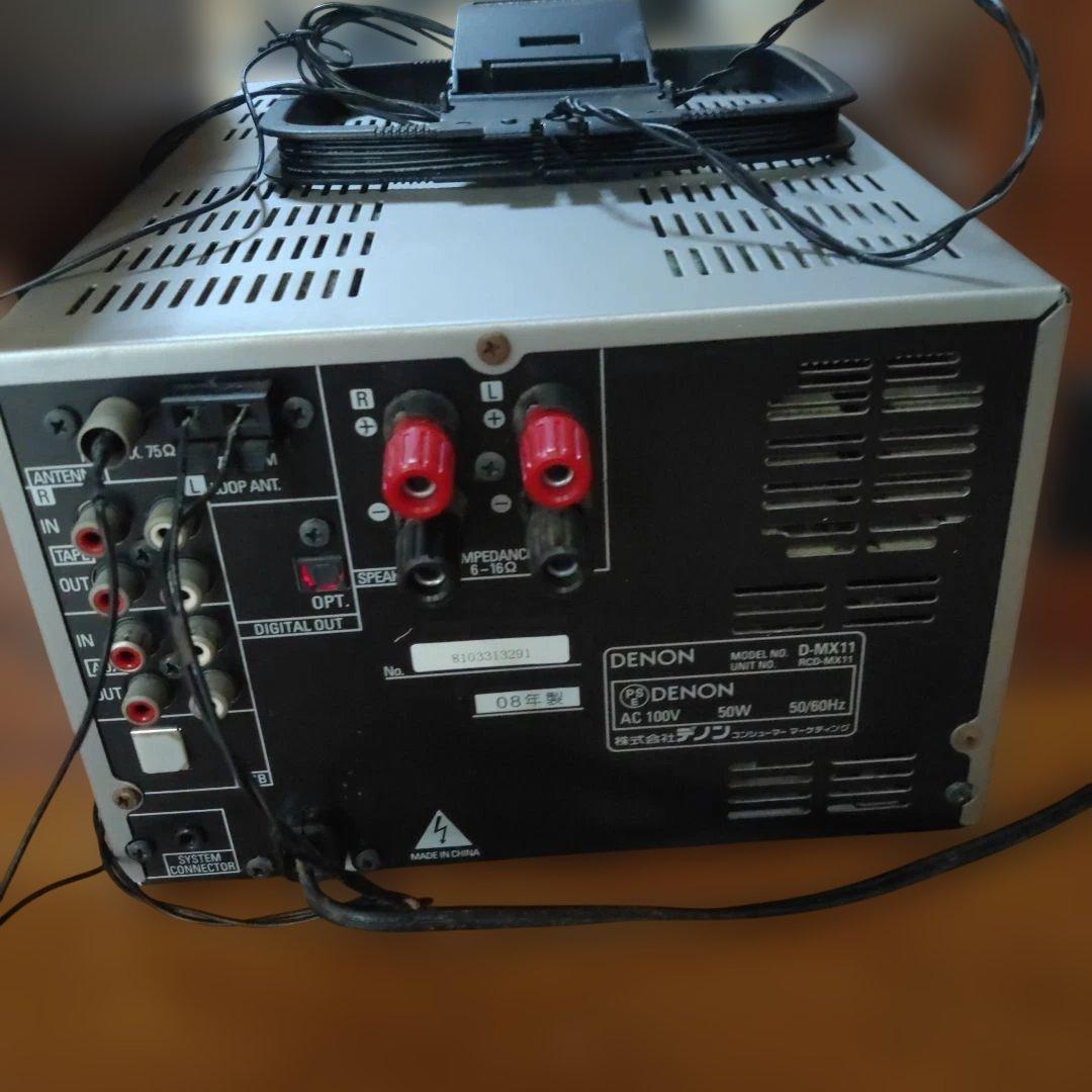DENON D-MX11 ミニコンポ・良品