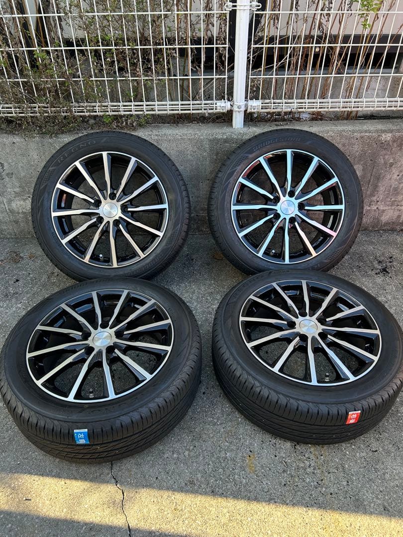M&H様ブリヂストン REGNO GRVⅡ 205/55R17 ホイールセット
