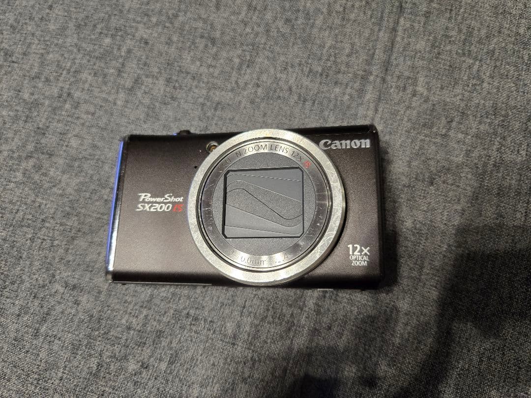 Canon PowerShot SX200 IS ブラックデジカメ