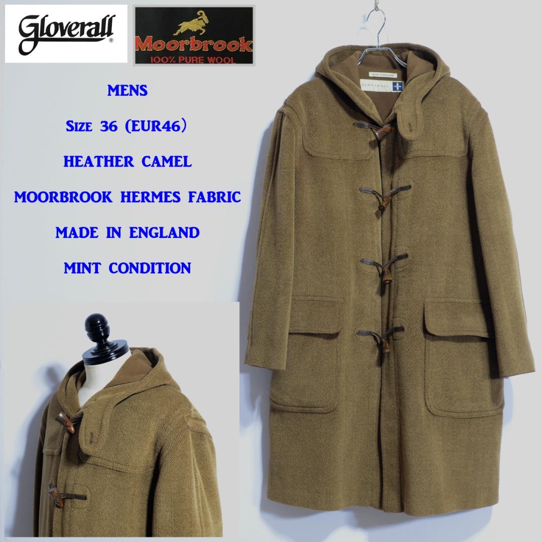 超極上品 グローバーオール キングストン ダッフルコート 杢キャメル 36