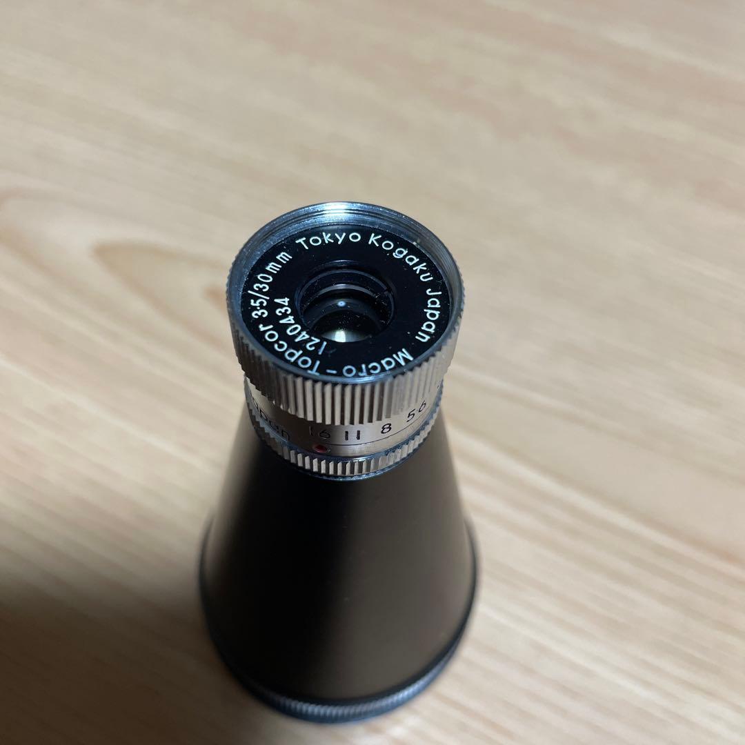 Macro Topcor 30mmf3.5 RMSマウント　木箱付き