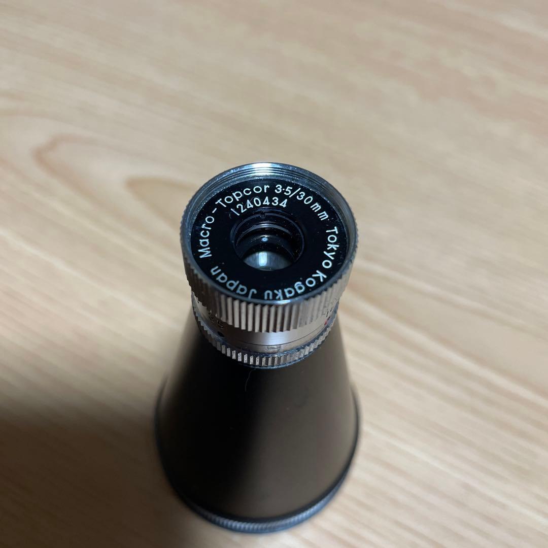Macro Topcor 30mmf3.5 RMSマウント　木箱付き