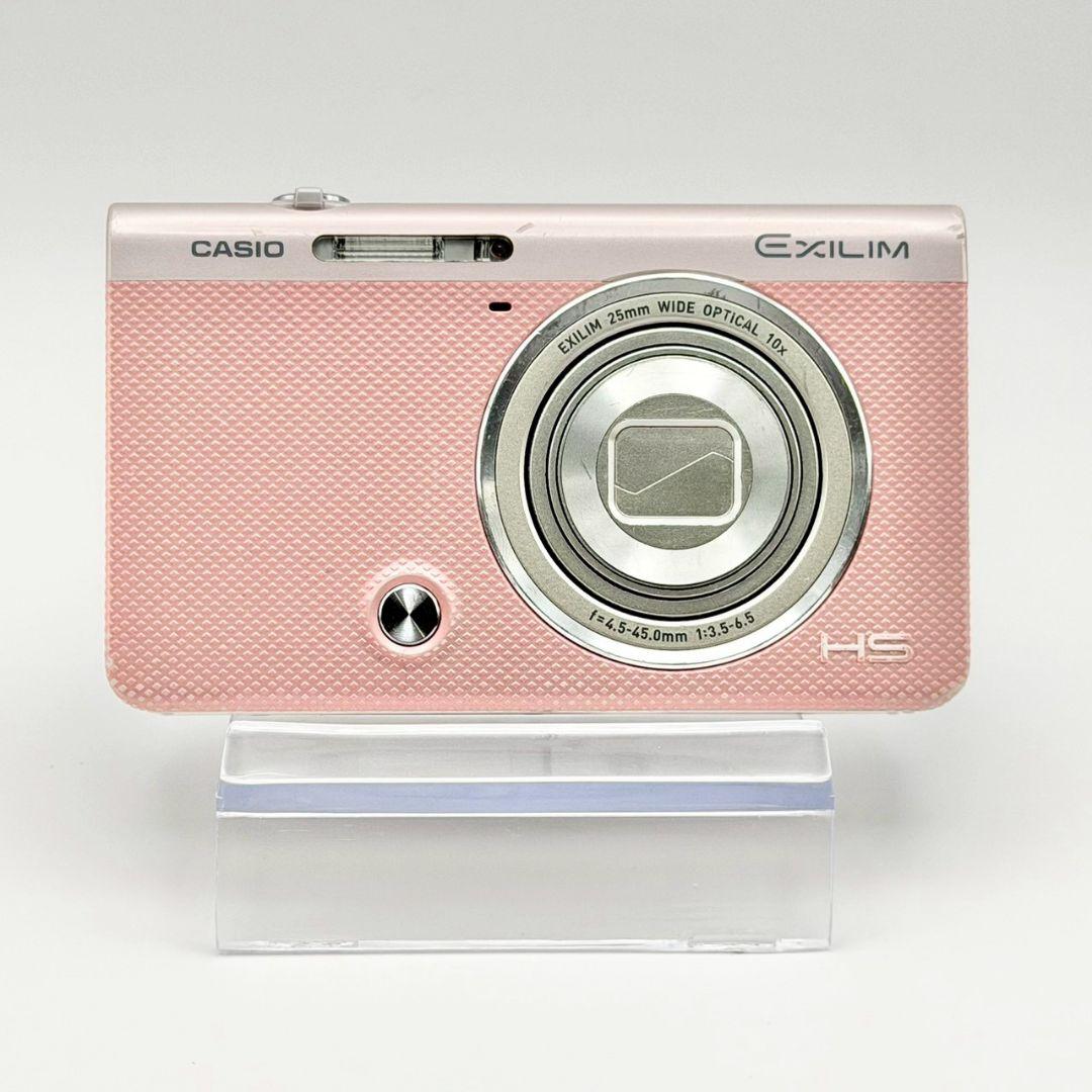 【人気カラー】CASIO EX-ZR60 動作OK ピンク デジカメ 113-7