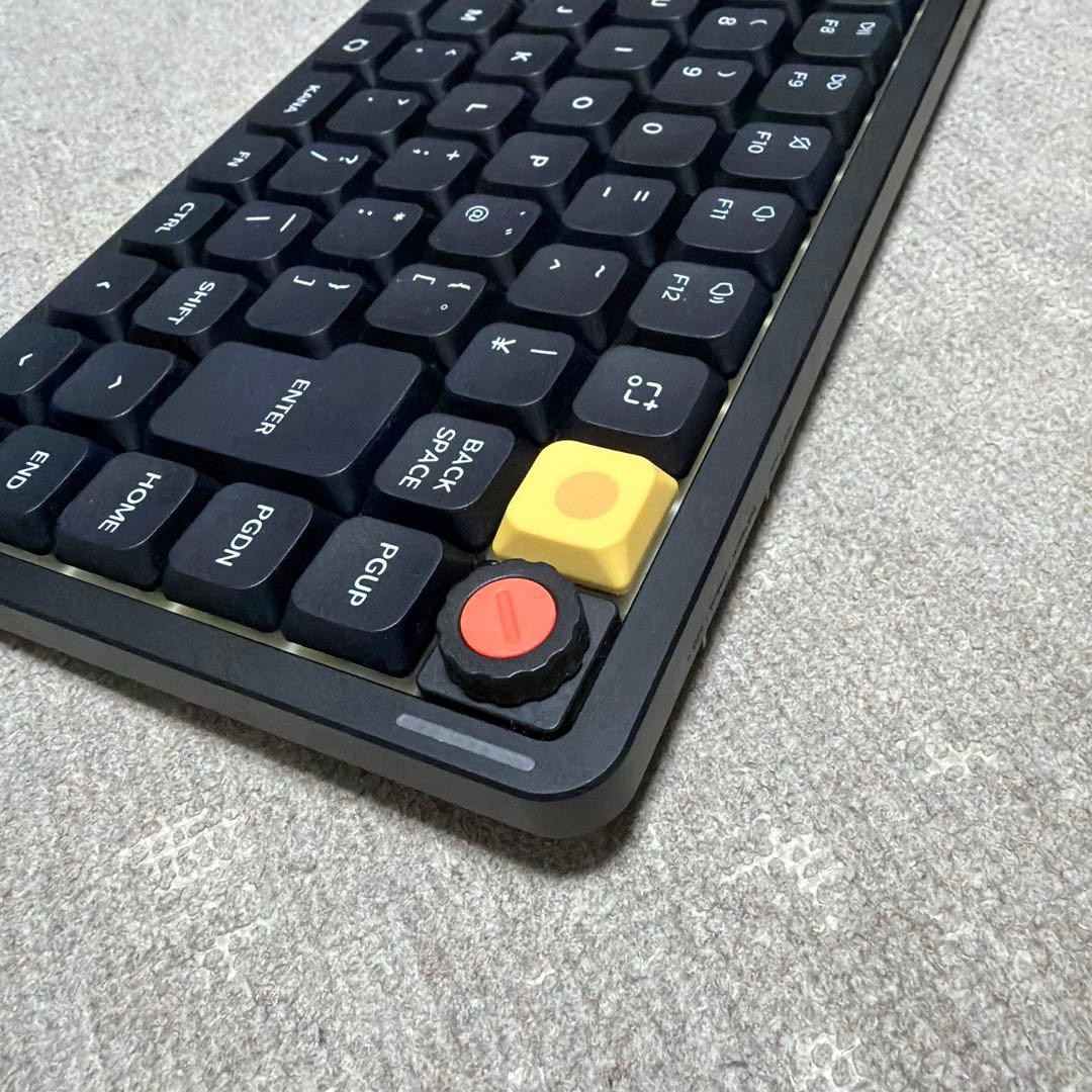 Nuphy Air75 V3 日本語配列　静音スイッチ