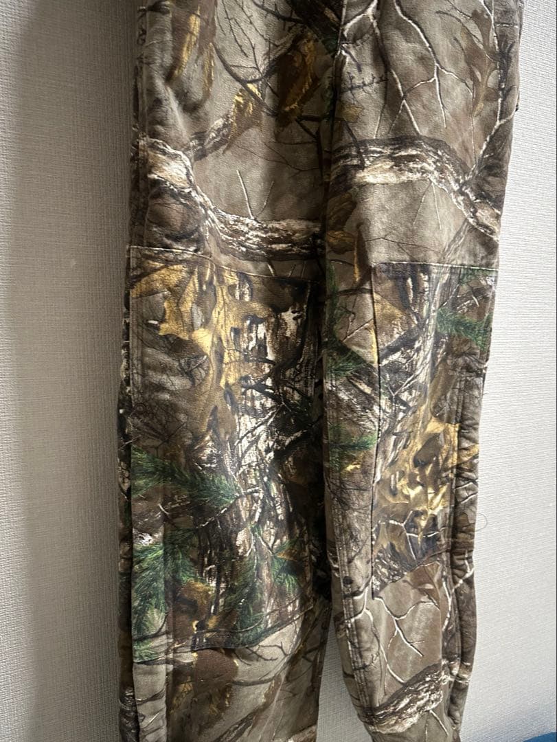90s Carharttリアルツリー カモ オーバーオール 美品 W34×L32