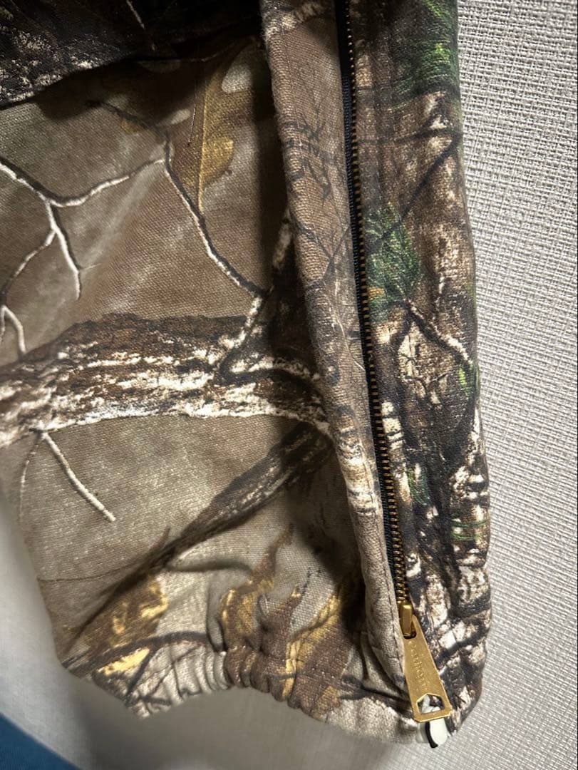 90s Carharttリアルツリー カモ オーバーオール 美品 W34×L32