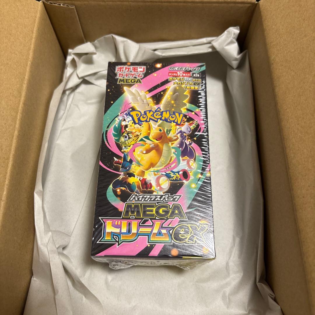 シュリンク付き　ポケモンカードMEGA ハイクラスパック ドリームex 1BOX