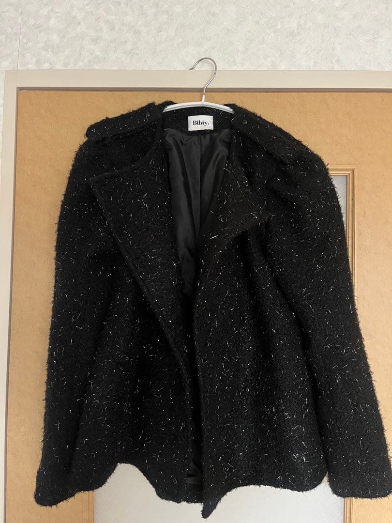 Bibiy. ブラック テーラードジャケット サイズF
