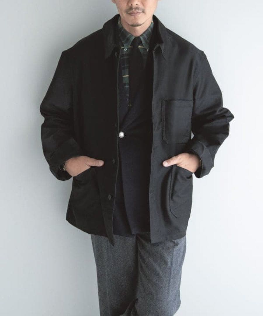 【美品】BEAMS F別注 LE LABOUREUR カバーオール サイズ2