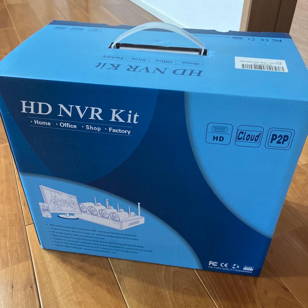 どらえもHD NVR Kit 防犯カメラワイヤレス　2台セット