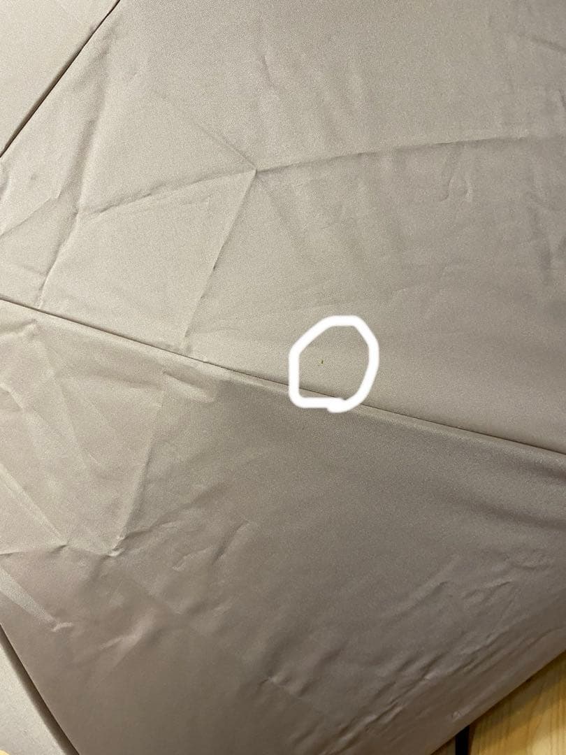 サンバリア100 折りたたみ日傘　3段折り　無地