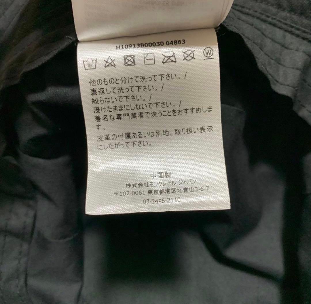 チ*ズ様 チーズ★ モンクレール　帽子　バケットハット　ブラック　黒　M