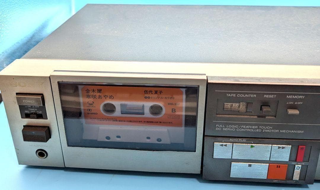 【レア稼働品】カセットデッキ　SONY ソニー　TC-FX5C