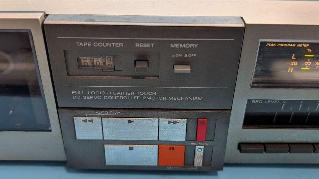 【レア稼働品】カセットデッキ　SONY ソニー　TC-FX5C