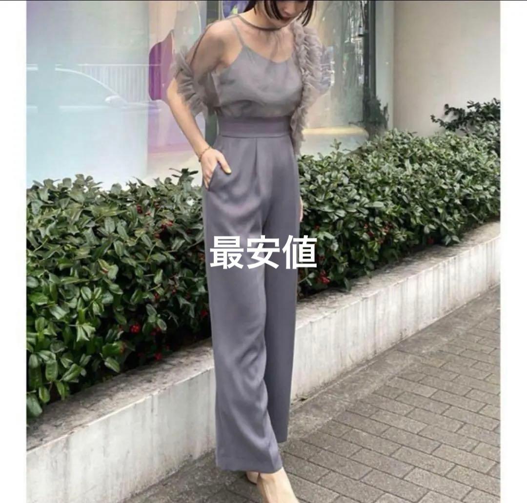 LAGNAMOON グレージャンプスーツ