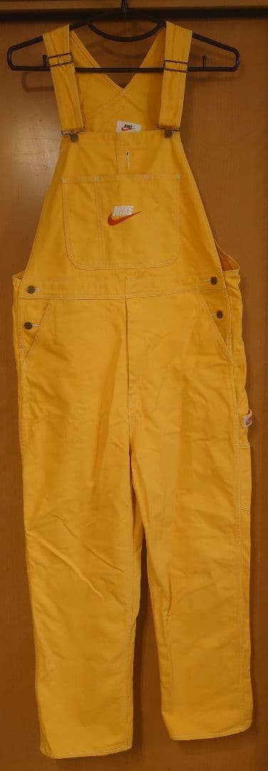 さ*る様 シュプリーム ナイキ オーバーオール L 黄