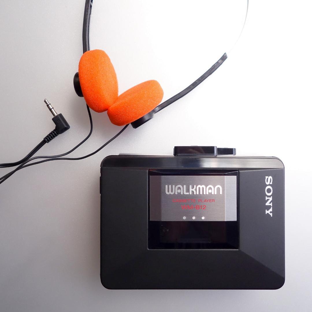 【動作整備品】WM-B12 ソニー ウォークマン カセットテープ プレーヤー
