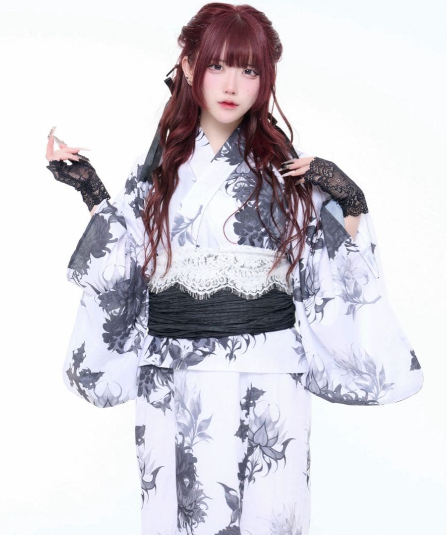 REFREM レフレム 2wayセパレート 総柄浴衣 セット