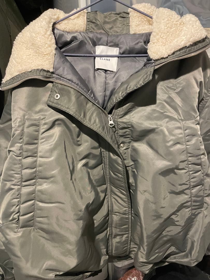 BALLOON DESIGN HOODED N3B クラネ カーキ2