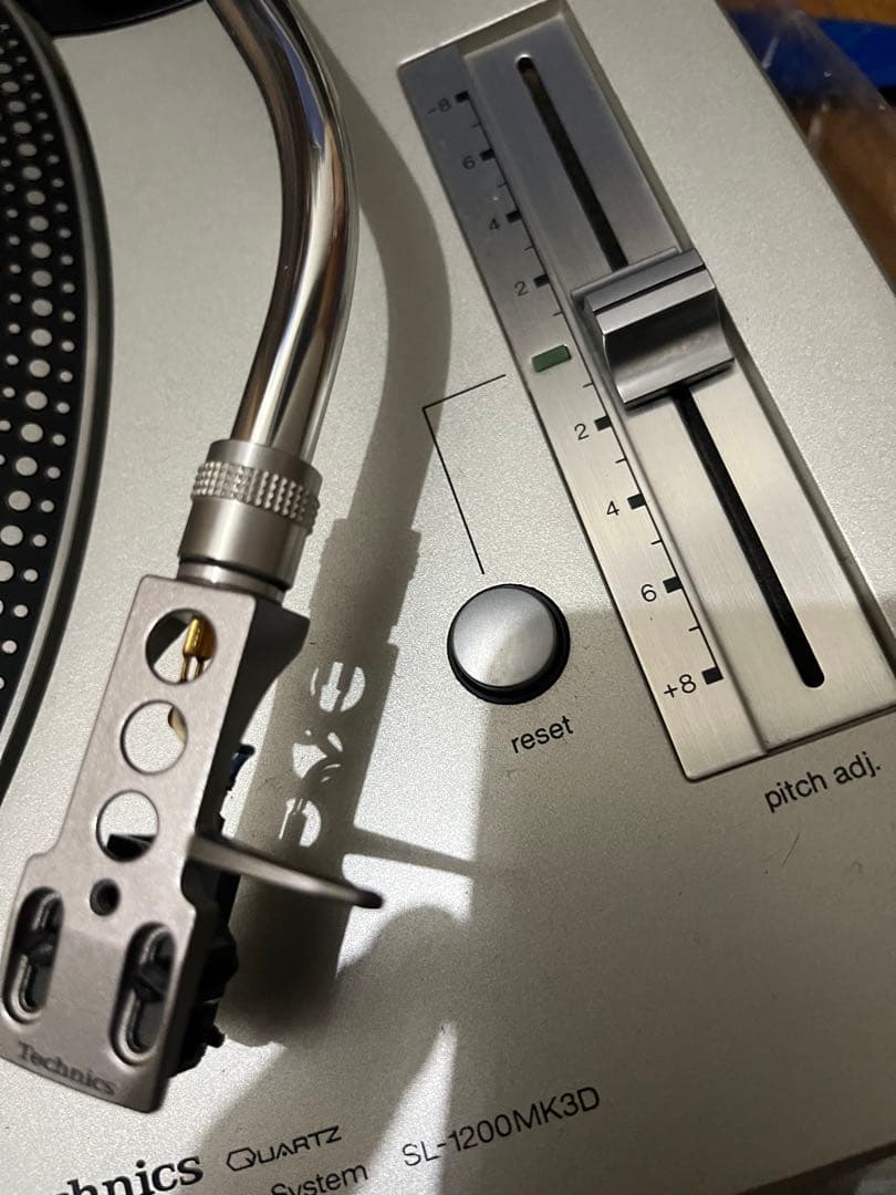 Technics 　ターンテーブル シルバー トーンアーム付き