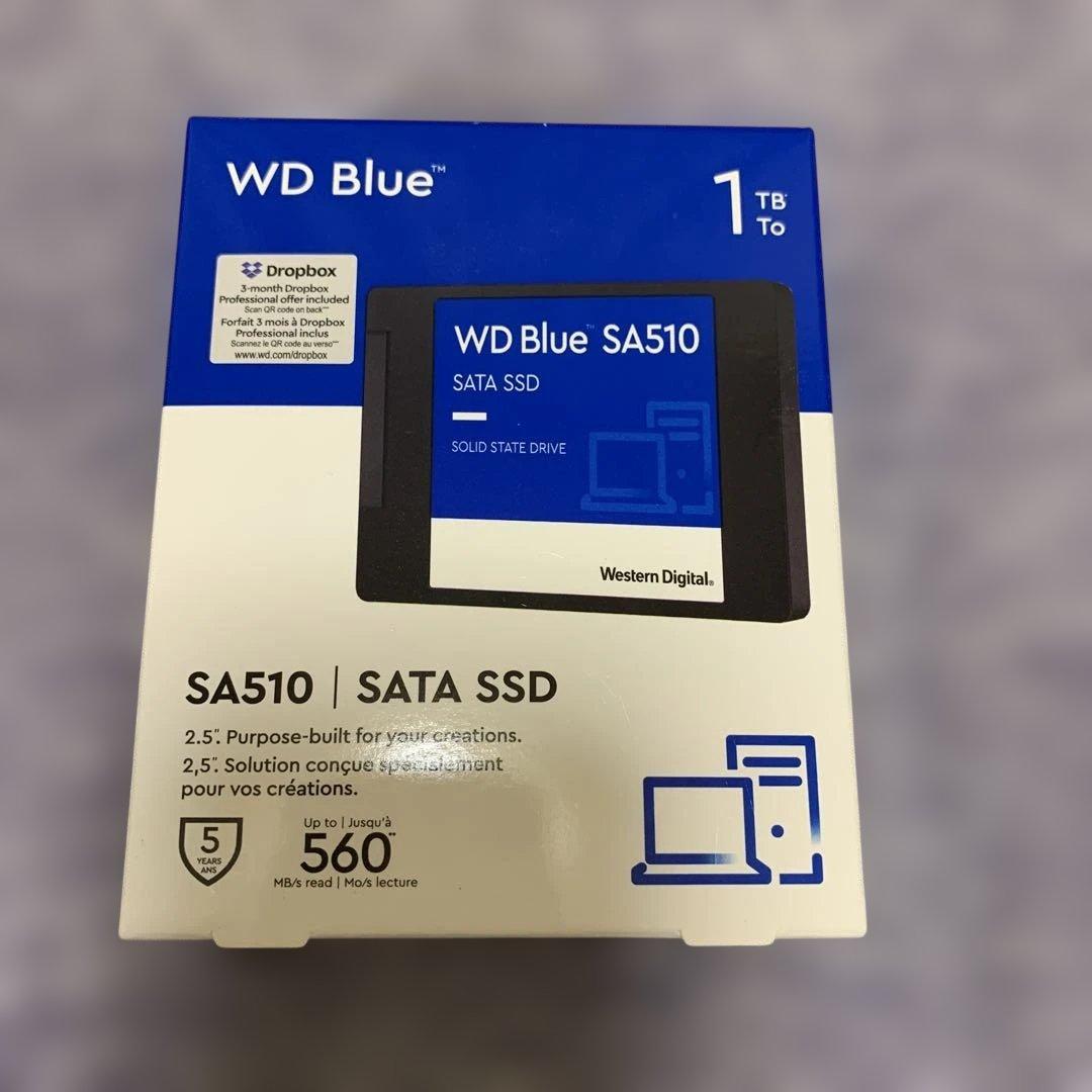 内蔵型SSD western digital SSD 1TB