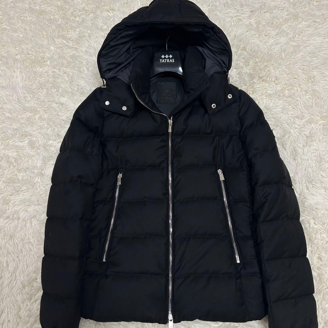 【未使用級】タトラス ドミツィアーノ ダウンジャケット ハンガー付 黒 02 M