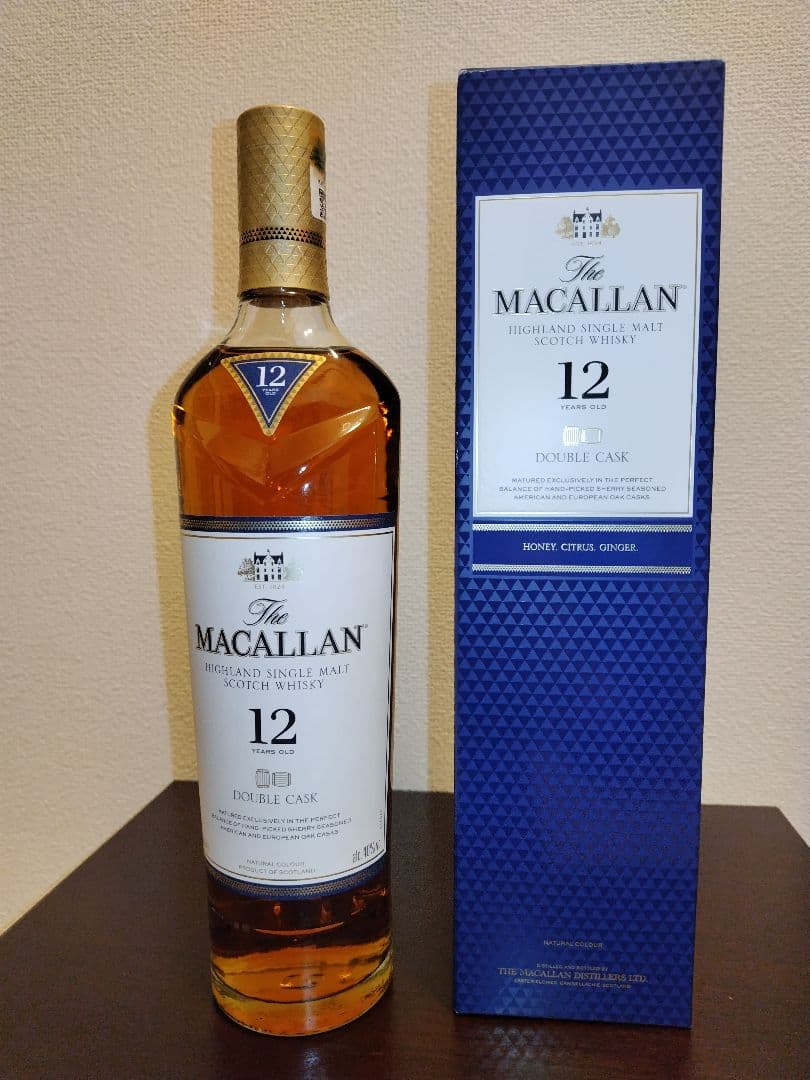 マッカラン 12年 ダブルカスク　送料込み　箱あり　新品
