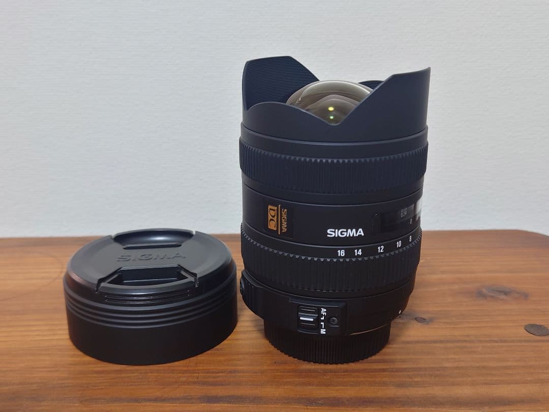 レンズ(ズーム) sigma 8-16mm f4.5-5.6 HSM
