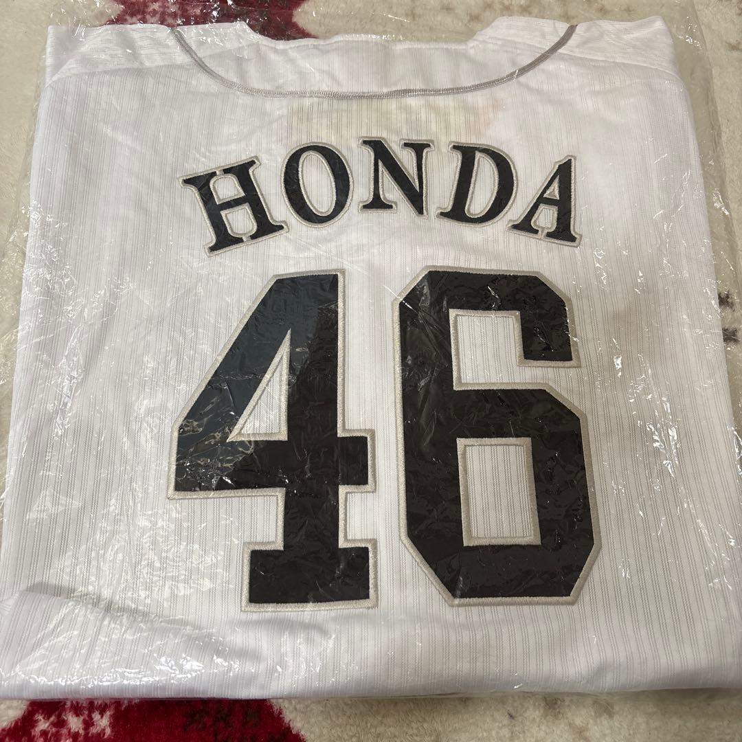 タグ付き 本多雄一【XLサイズ 】ソフトバンク ユニフォーム Majestic