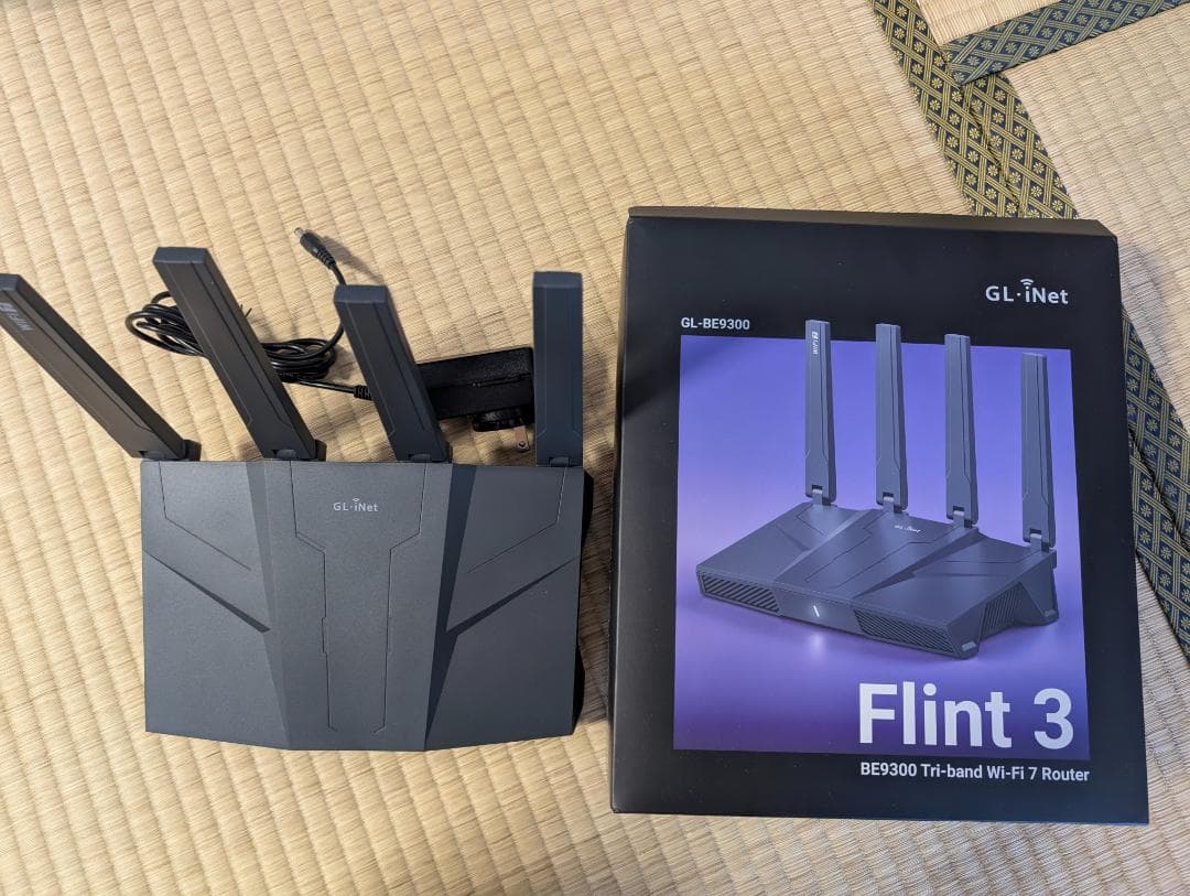 ア*橋様 GL.iNet Flint 3 GL-BE9300 Wi-Fi 7 ル