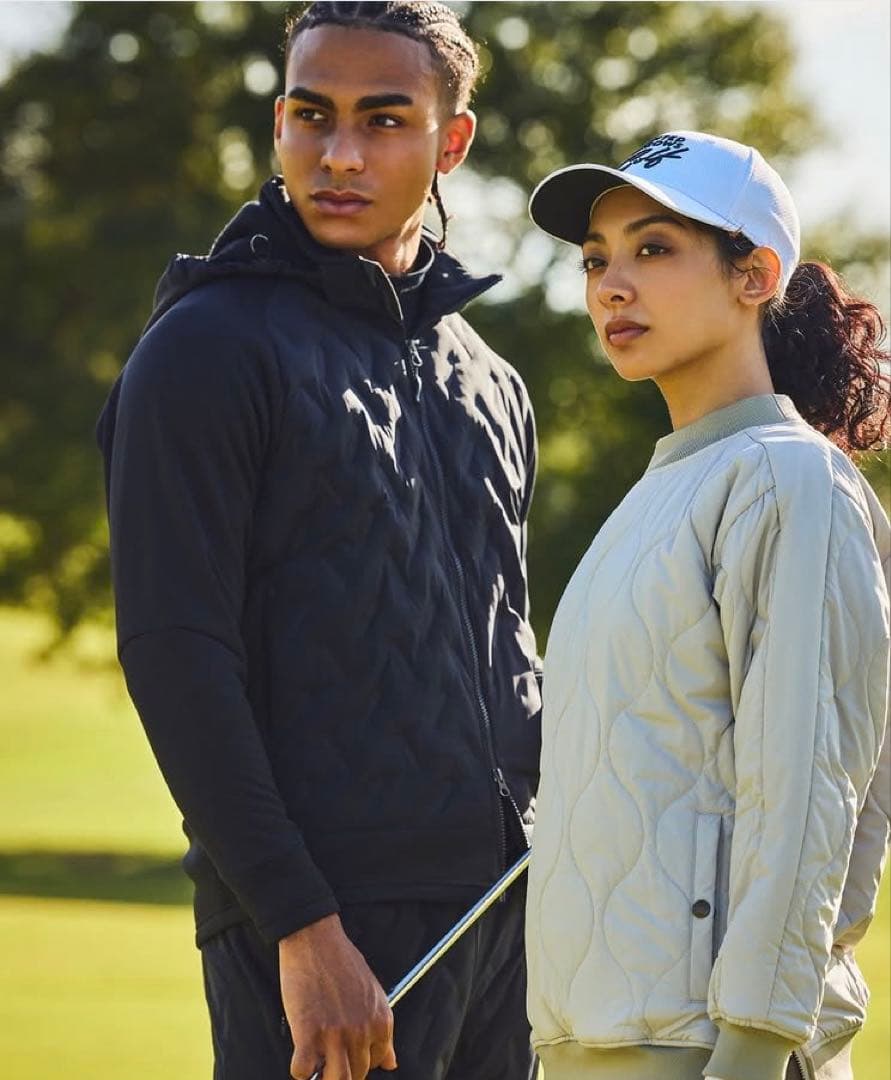 ユナイテッドアローズゴルフ　キルティングプルオーバー