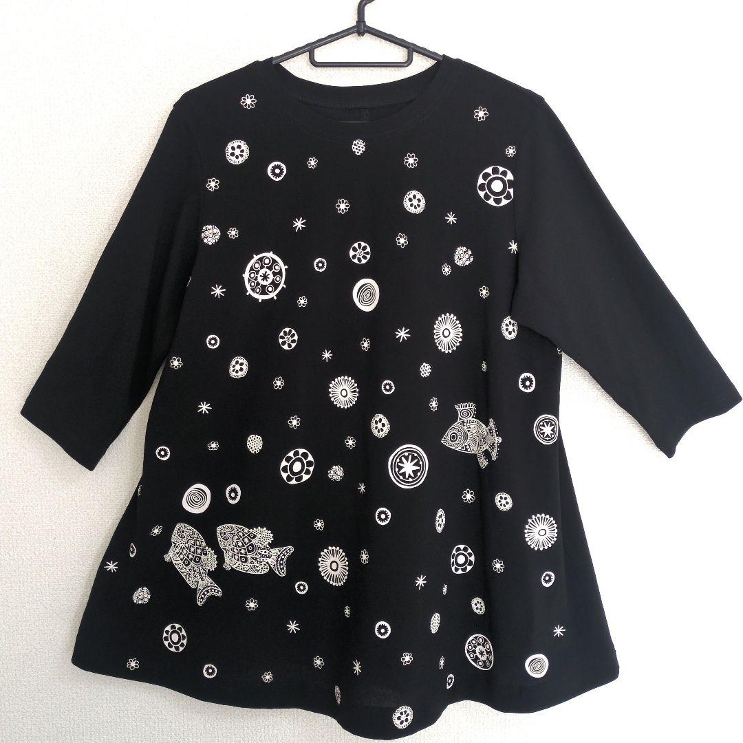 TOKUKO 1er VOL チュニック 9号 綿95% 伸縮あり 総柄