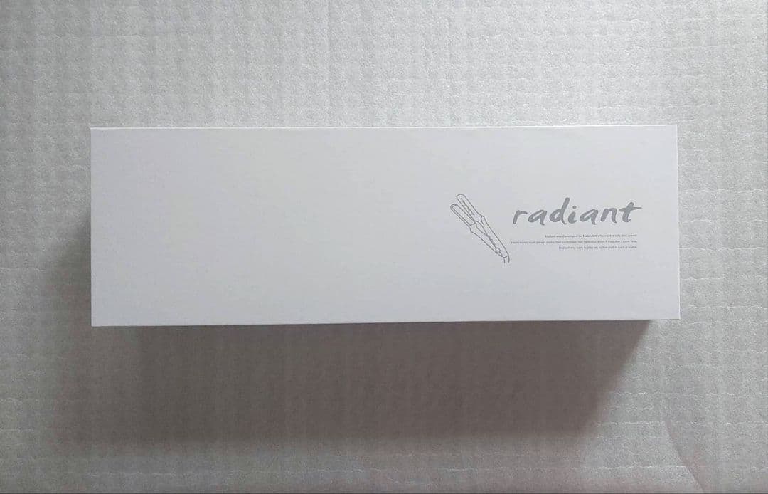 radiant ストレートヘアアイロン　28mm
