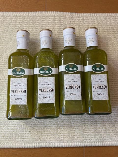 【新品・未開封品】【４個】無ろ過エキストラバージンオリーブオイル 500ml