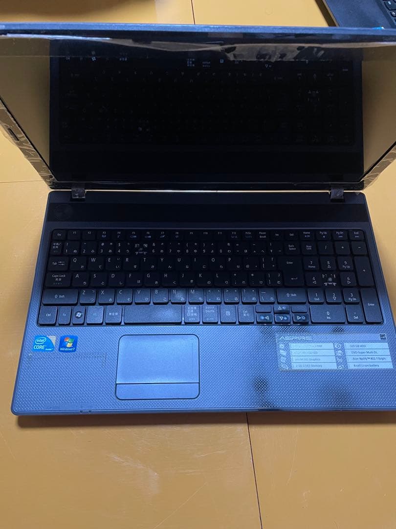 Intel Windows 7 ノート 5台セットジャンク