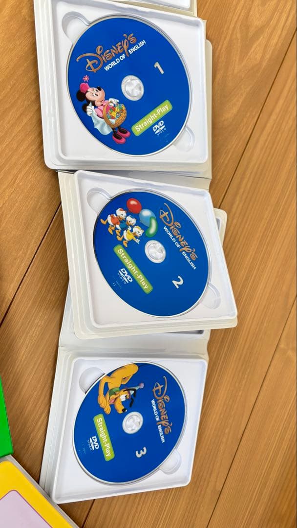 2017年購入 ストレートプレイDVD　新子役　字幕あり　ディズニー英語システム