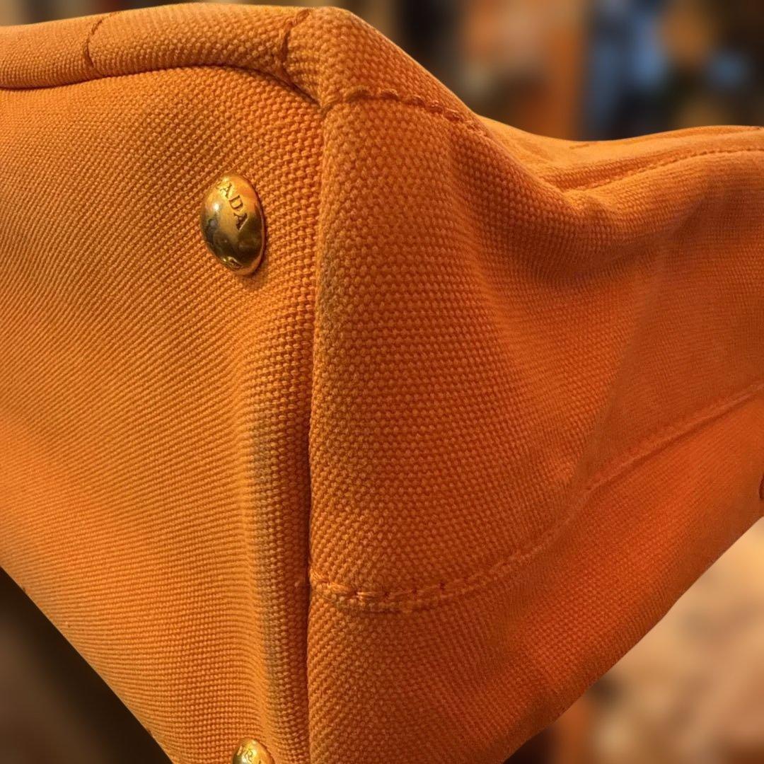 本日即決限定価格　プラダカナパミニオレンジ