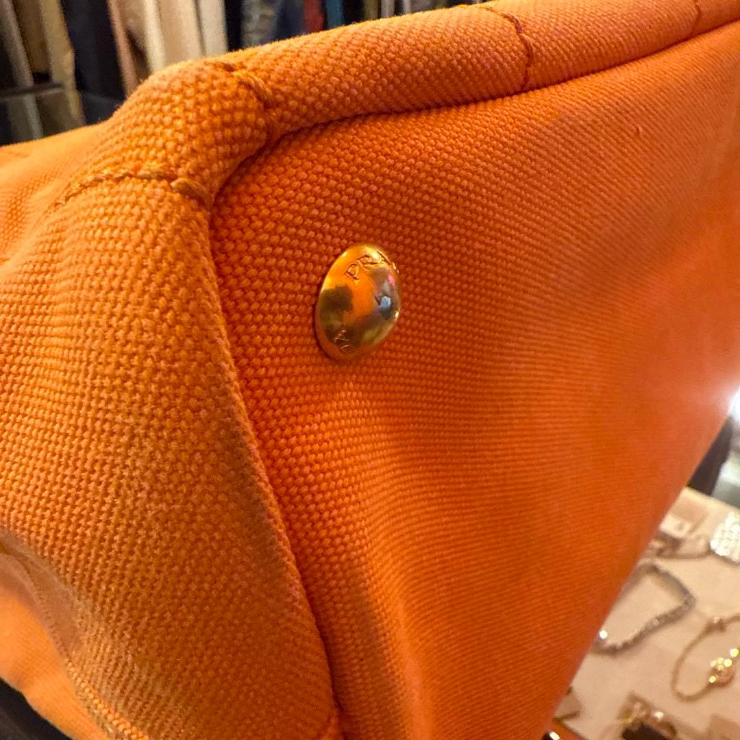 本日即決限定価格　プラダカナパミニオレンジ