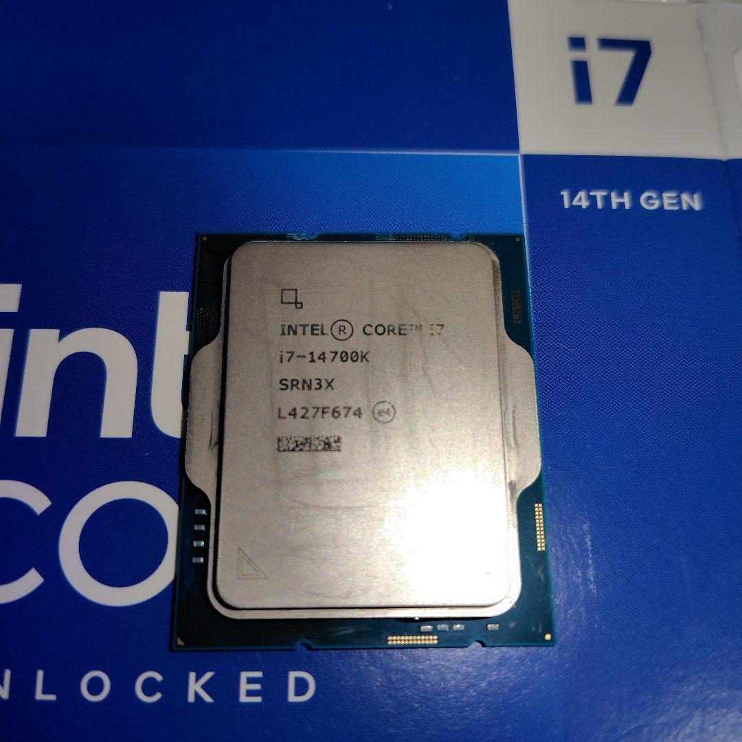 Intel Core i7-14700K CPU 14世代