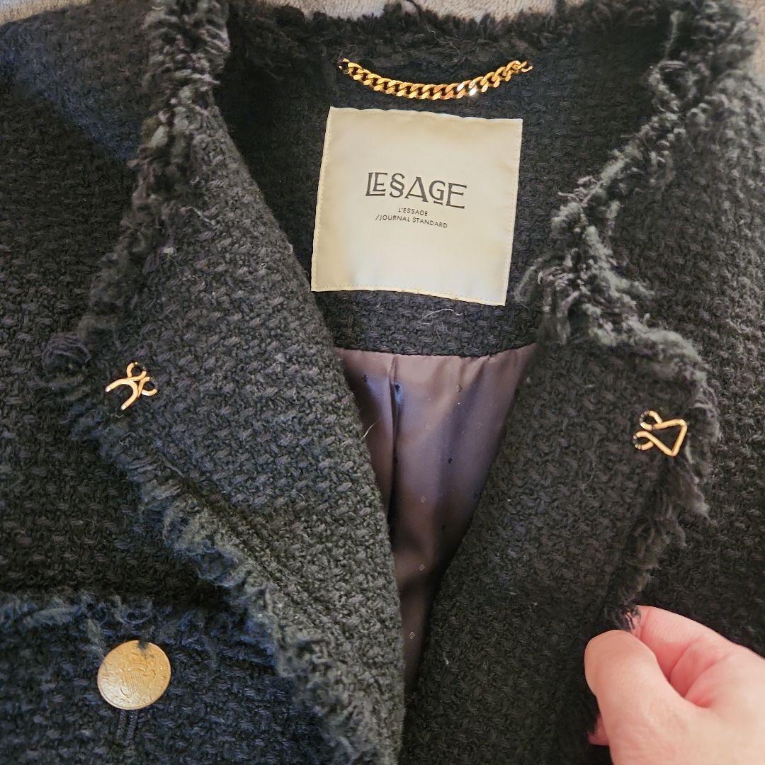 JOURNAL STANDARD L'ESSAGE ツイードBIGジャケット