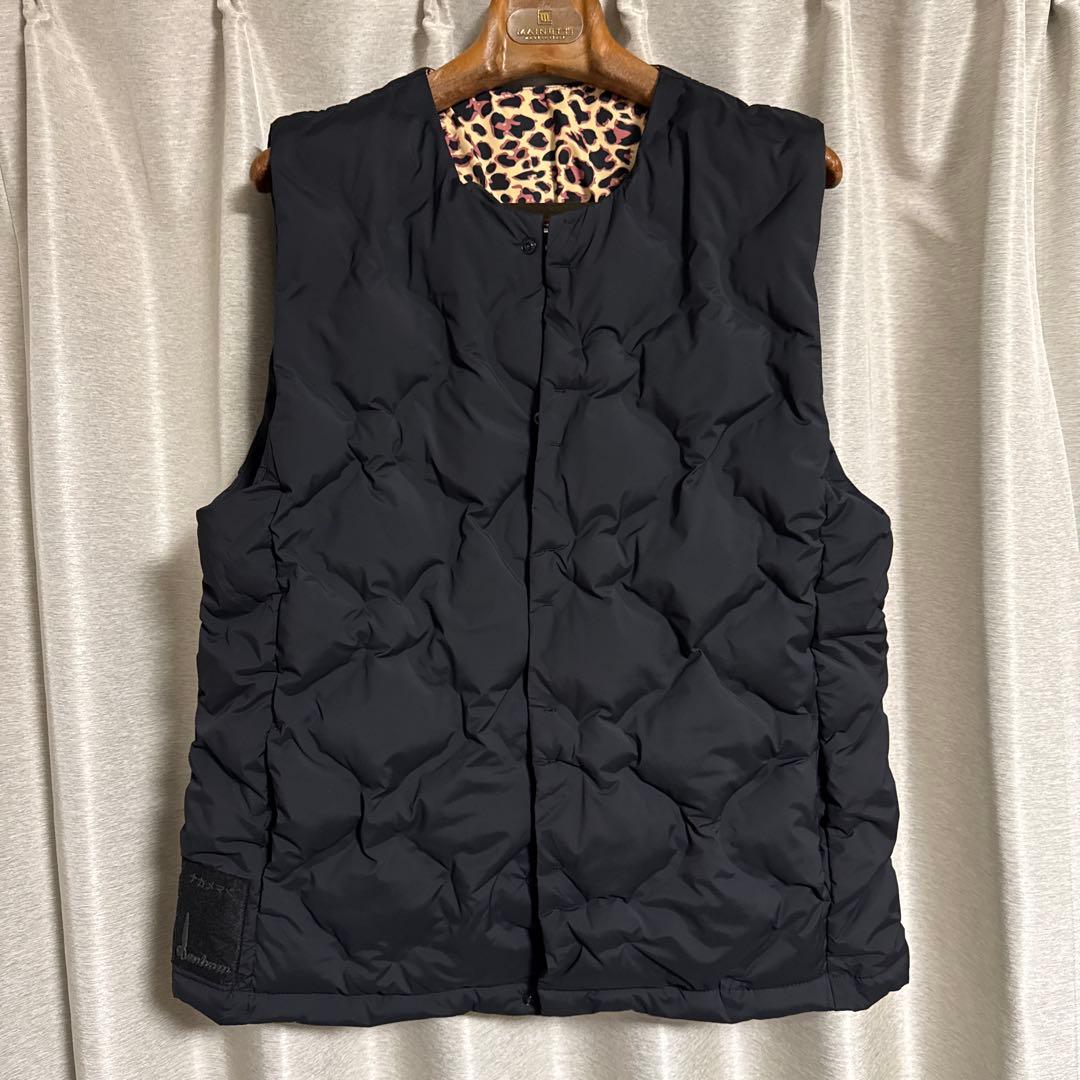 デンハム　ナカメマン　ベスト　完売商品　極美品　L　定価42900円