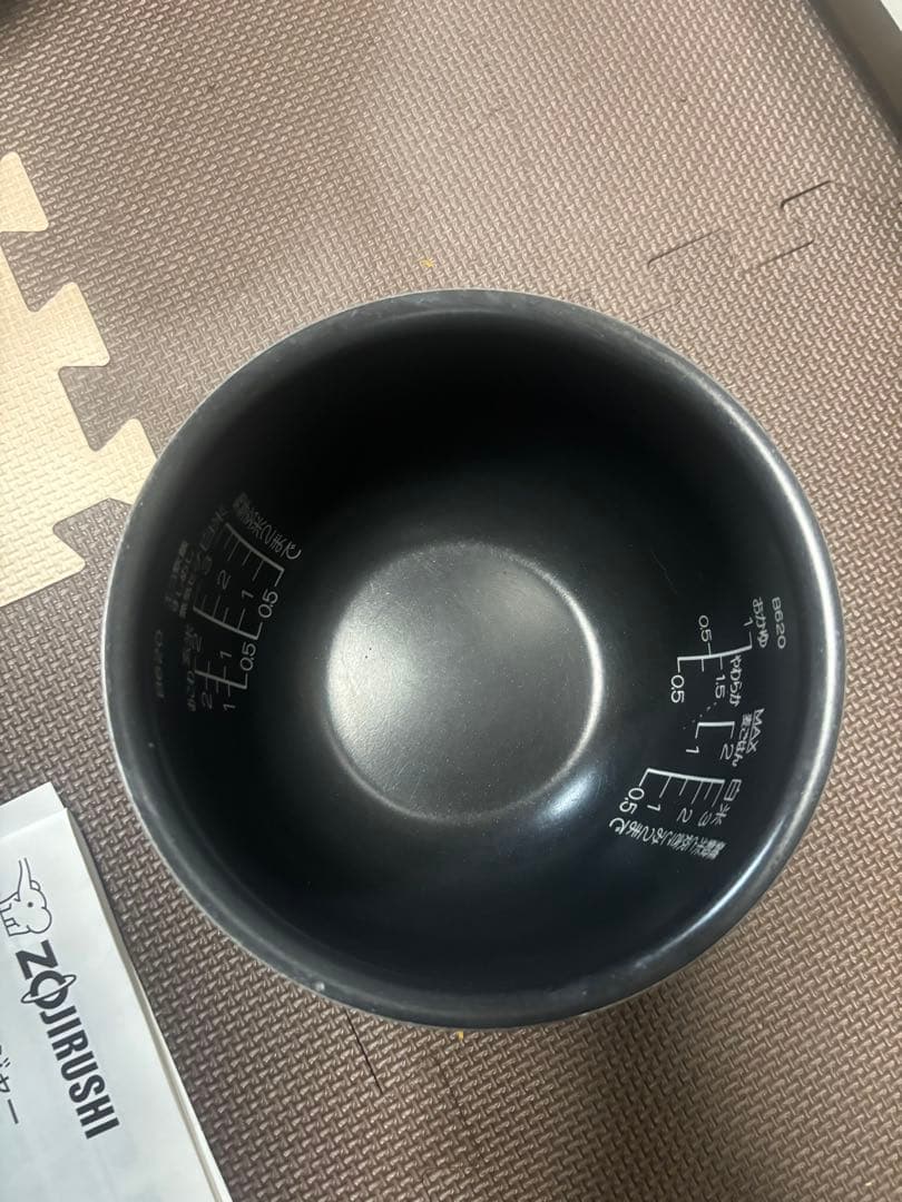 象印 NP-RT05 炊飯器 ブラック-2024年製