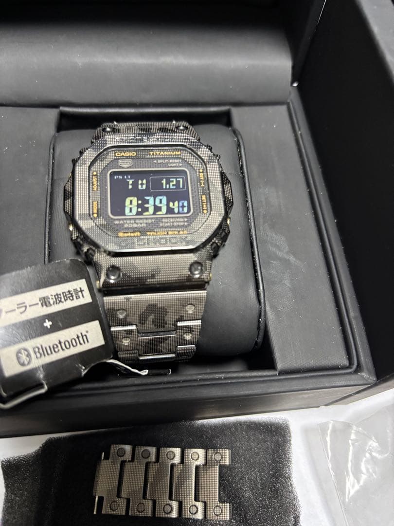 CASIO カシオ Gショック GMW-B5000TCM カモ　チタン