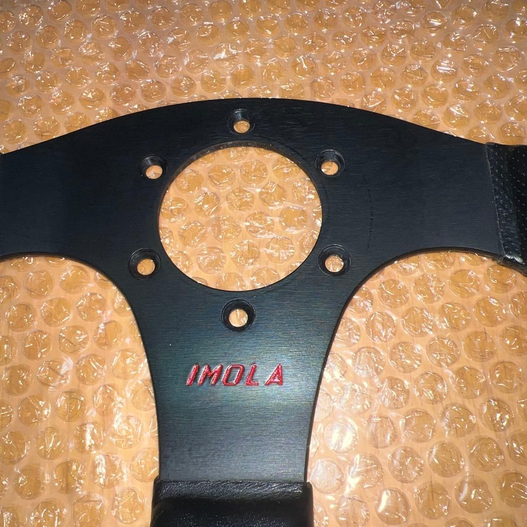 italvolanti イタルボランテ イモラ パンチング レザーステアリング