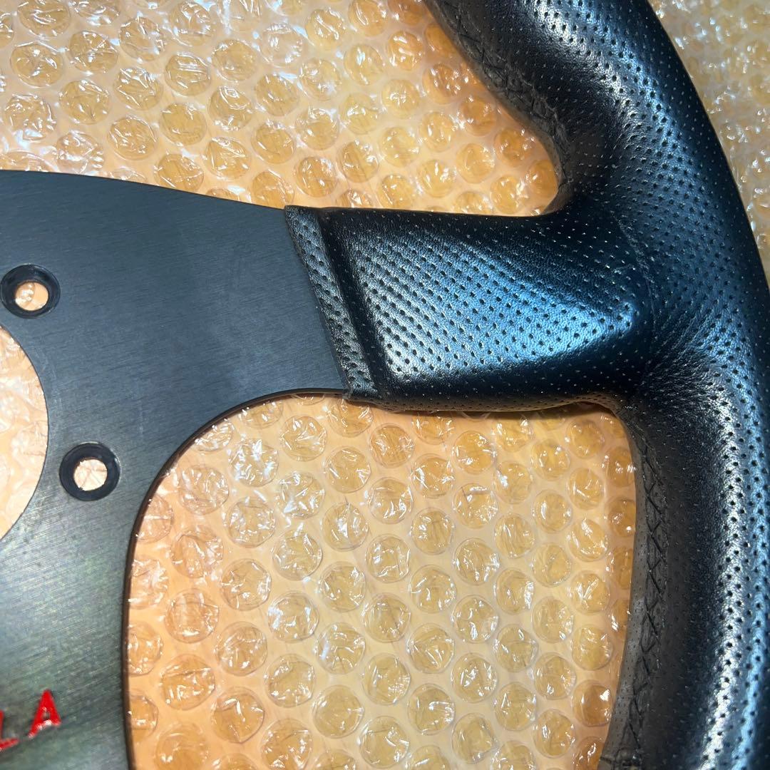 italvolanti イタルボランテ イモラ パンチング レザーステアリング