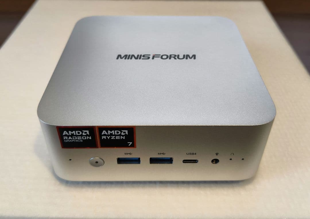 g*s様 【美品】MINISFORUM AI X1 ミニPC