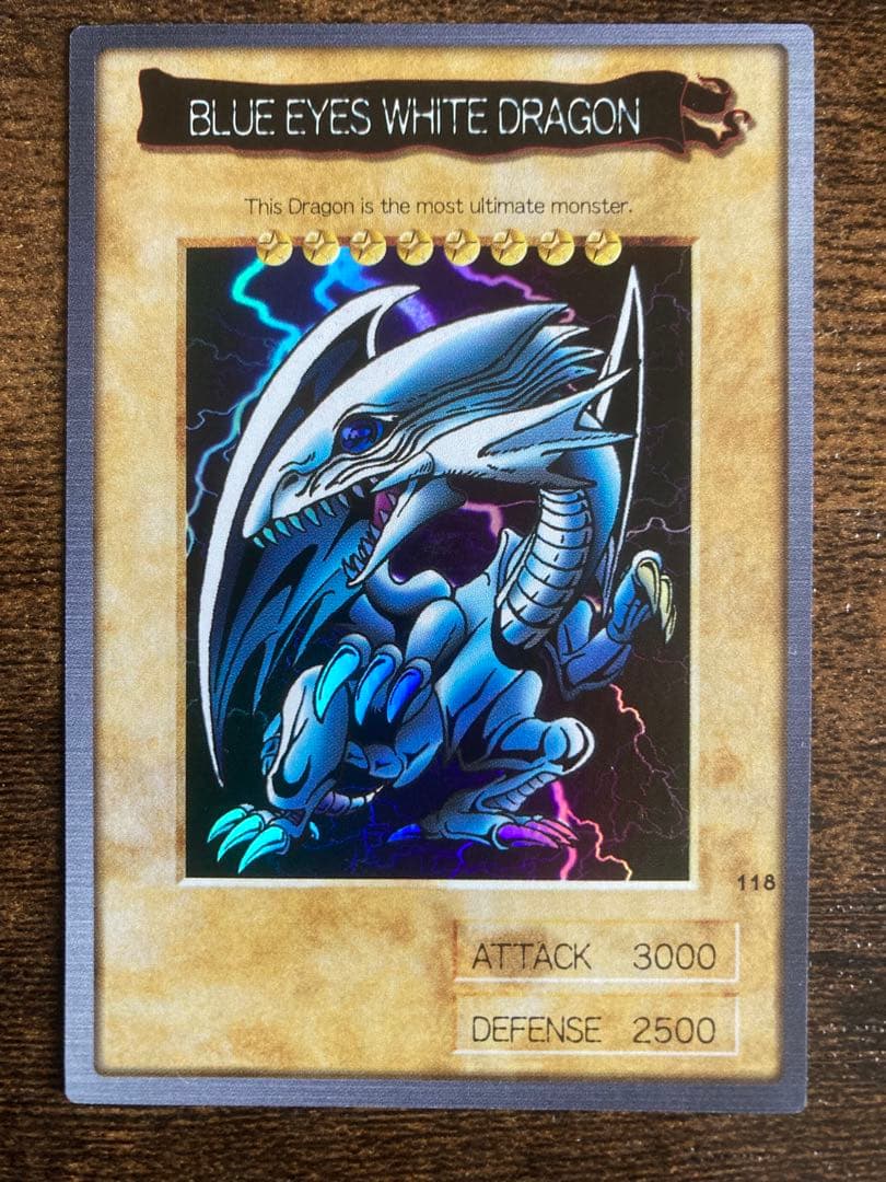 遊戯王 BLUE EYES WHITE DRAGON 118 英語版②