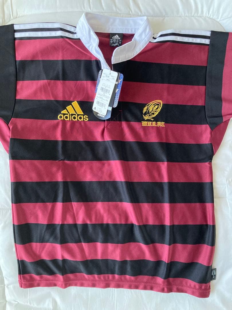 【未使用タグ付き】adidas製　早稲田大学　ラグビー　ジャージ　2003年