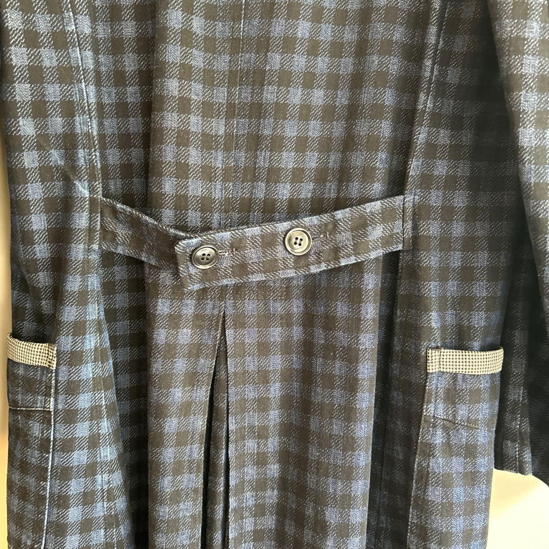 コムデギャルソン　チェック柄 デニムジャケット