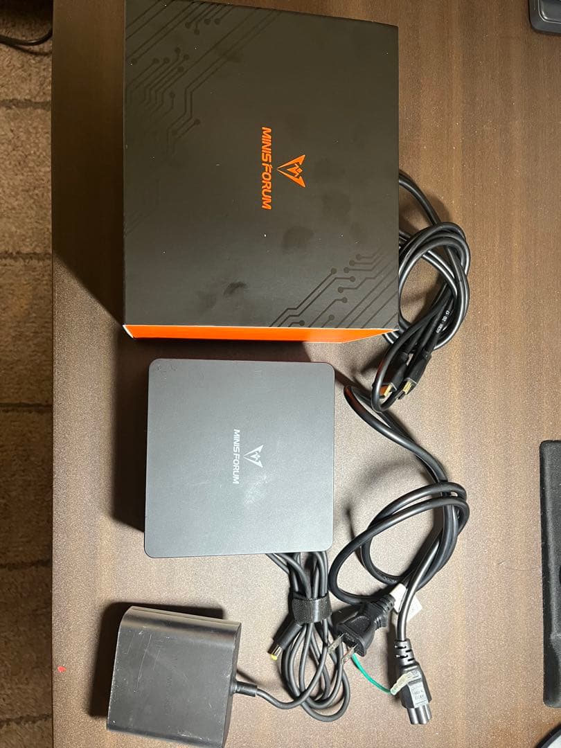 【大幅値下げ】MINISFORUM Ryzen7/32GB/512GB ミニPC